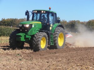 John Deere 6150m & Kverneland