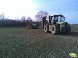 Claas Xerion 3800 i JD 8360r