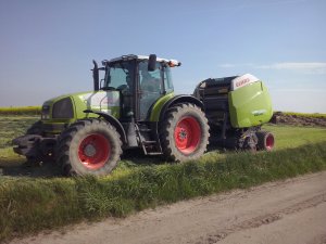 Claas Ares 816 RZ & Claas Variant 360 RC