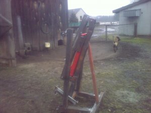 Podnosnik hydrauliczny żuraw