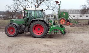 Fendt Farmer 312 + Tolmet Polon 3m + Amazone D8 3m