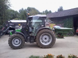 Deutz-Fahr Agrofarm 410 & Amazone