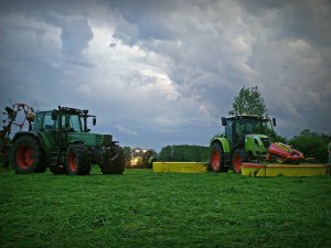 Claas Ares 557 ATX i 2x Pottinger & Fendt Favorit 514c i Pottinger HIT 610