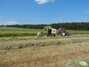 Ursus 1224 + Claas Rollant 255