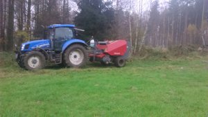 New Holland T6 + Unia Famarol vd 1,8