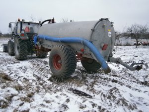 Beczkowóz + Farmtrac Mazur 7110DT