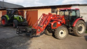 Zetor 8441 + Claas