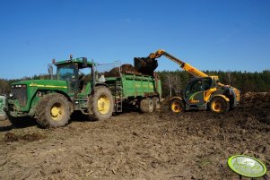 JD 8400 + Strautmann VS2003