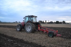 Massey Ferguson 6150 + Unia Tur