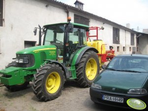 John Deere 5100M + Unia Pilmet 815