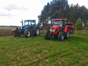 New Holland TS 125A  & Zetor Forterra 115