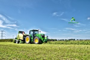 John Deere 6150 M + Krone Coprima F155