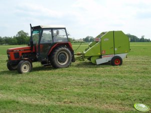 Zetor 7211 & Claas rollant 44