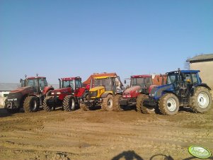 Case Magnum 290 & Case 724 & JCB Fastrac 3200 & Case CS 150 & Valtra N121