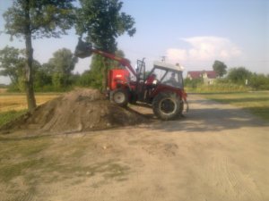 Zetor 7211 + ładowacz czołowy łyżka 1.6m