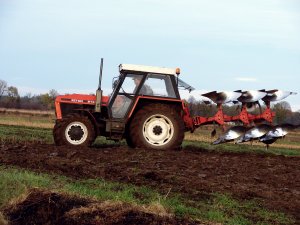 Zetor 8145 + Kverneland