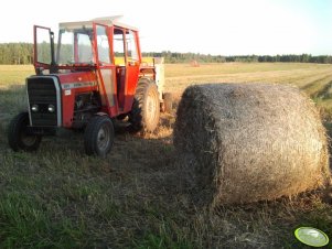 Massey Ferguson 265 + Krone 125