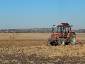 Ursus 1634 + Agregat talerzowy Agro-Masz 3m