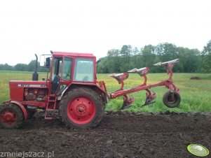 Mtz 82 + pług obrotowy 