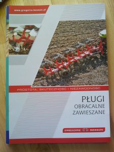 Gregoire-Besson pługi obracalne i zawieszane