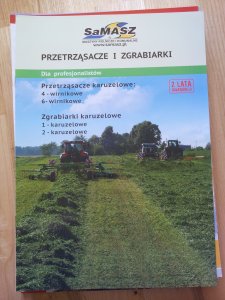 Samasz - przetrząsacze i zgrabiarki