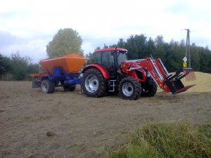 zetor forterra 95 z rozsiewaczem do wapna