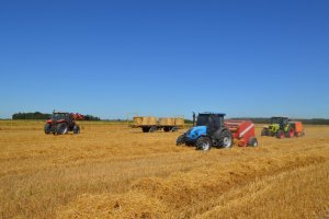 Landini Alpine 70, MF5435 & Claas Axion 330