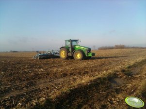 John Deere 8230 + Lemken Rubin