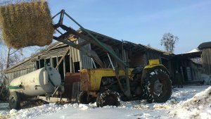 Ursus C-360 + ładowacz tur