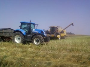 New Holland T7.200 + TC 5070