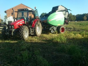 MF 5425 +Fendt 5160