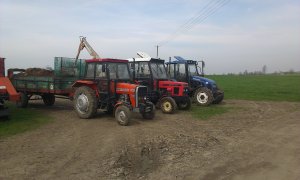 MF 255, Zetor 7211 i NH 70-56 bis