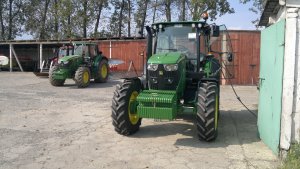 John Deere  6110 RC  (pierwsze tankowanie)    :)