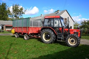 Zetor 6340 & rozrzutnik