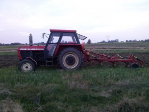 Zetor 8011 + Unia Atlas 4