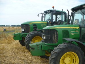 John Deere 7530 Premium & John Deere 6620 & Romet Ogar 205