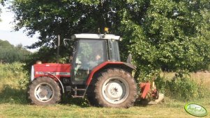 Massey Ferguson 6110 + Kosiarka Rotacyjna