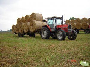 Massey Ferguson 3085 + Laweta.