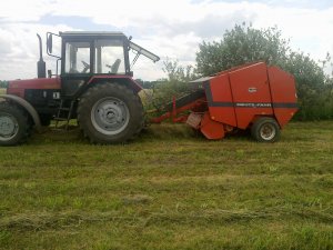 Belarus 952 + deutz fahr gp 510