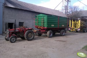 Massey Ferguson 235 & Metaltech 