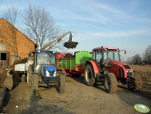 New Holland T4020 + Cyklop T214