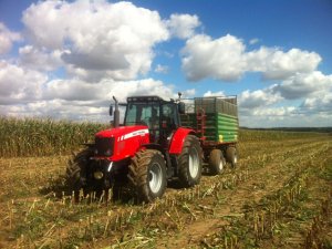 Massey Ferguson 6465 + Metaltech