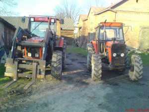 Zetor 10540 i Ursus 4514
