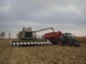 Claas Lexion 580 +Claas Conspeed 12-75 C