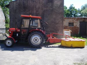 Ursus c-330 i kosiarka rotacyjna