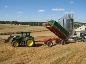 John Deere 6330 + Metaltech DB10