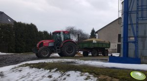 Zetor Proxima 105 Power i Zasław 4,5t