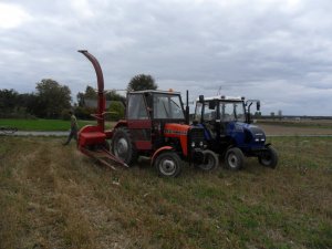 Ursus 3512 & PZ Zweegers MH 80E + Farmtrac 555