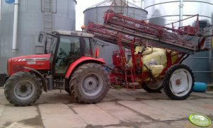 Massey Ferguson 5455 + Hardi commander