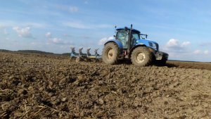 New Holland T7050 & Rabe Werk